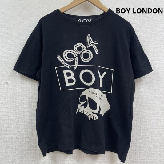 ボーイロンドン BOY LONDON Tシャツ 半袖 1984 ヴィンテージ ドクロ スカル グラフィック プリント Tシャツ L 黒 / ブラック / black メンズ USED 古着 中古 50165024