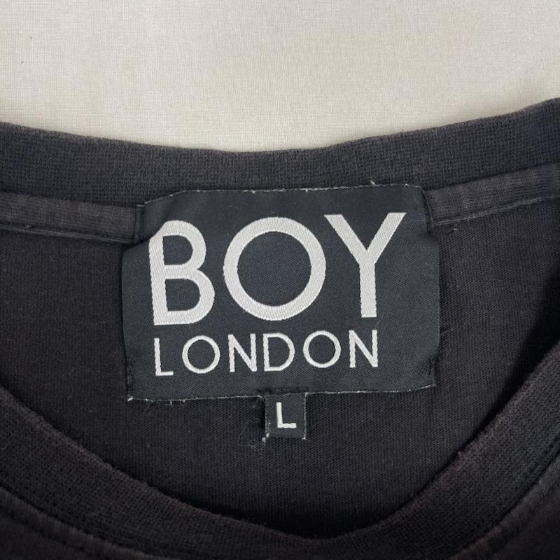 ボーイロンドン BOY LONDON Tシャツ 半袖 1984 ヴィンテージ ドクロ スカル グラフィック プリント Tシャツ L 黒 / ブラック / black メンズ USED 古着 中古 50165024
