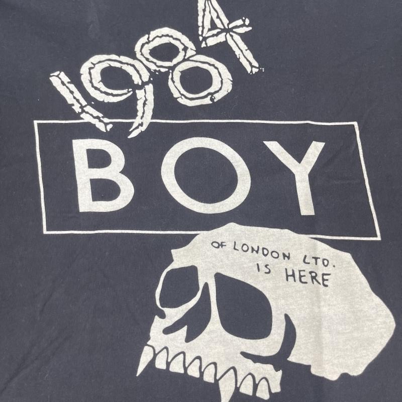 ボーイロンドン BOY LONDON Tシャツ 半袖 1984 ヴィンテージ ドクロ スカル グラフィック プリント Tシャツ L 黒 / ブラック / black メンズ USED 古着 中古 50165024