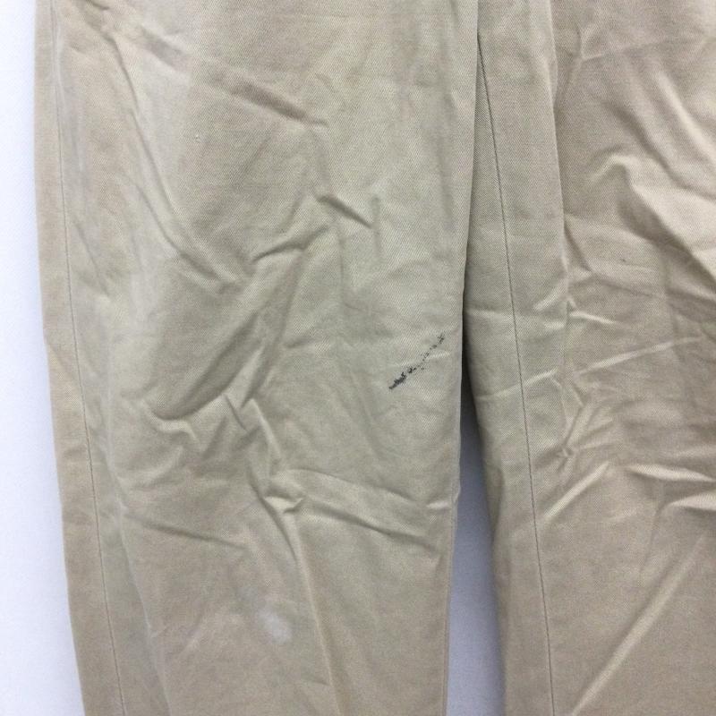 ラルフローレン RALPHLAUREN パンツ チノパン ralph lauren チノパン 2タック 29インチ 無地 ベージュ / ベージュ / beige メンズ USED 古着 中古 50165029