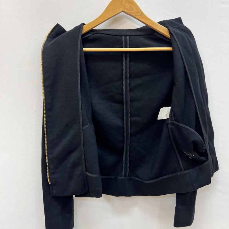 グッチ GUCCI ジャケット、上着 ライダース トムフォード期 ウール ライダースジャケット 40 黒 / ブラック / black レディース USED 古着 中古 50165040