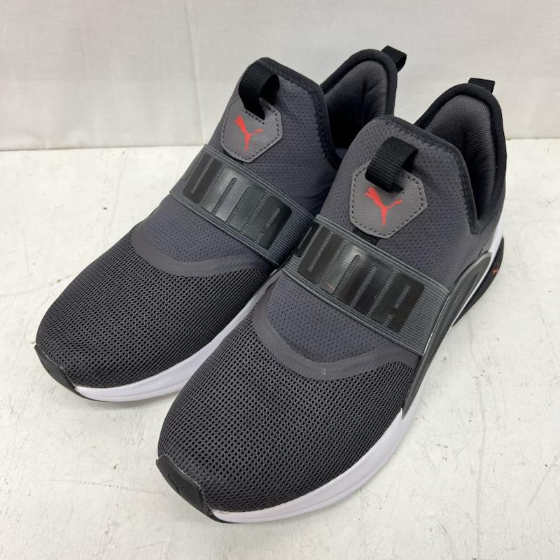 プーマ PUMA スニーカー スニーカー ソフトライド エンゾ EVO スリッポン 377875 29.0cm ダークグレー / ダークグレー / メンズ USED 古着 中古 50165050