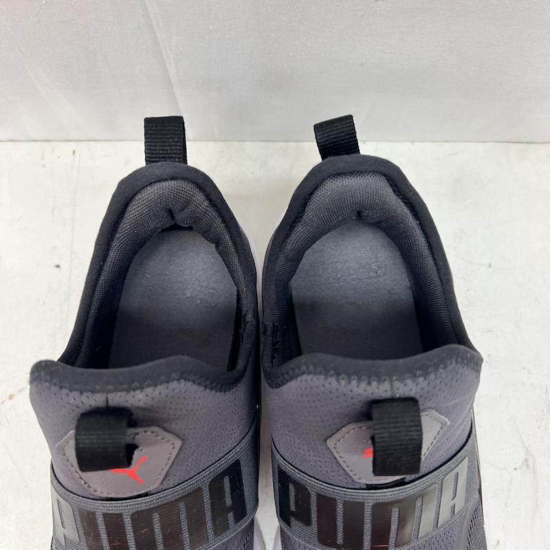 プーマ PUMA スニーカー スニーカー ソフトライド エンゾ EVO スリッポン 377875 29.0cm ダークグレー / ダークグレー / メンズ USED 古着 中古 50165050