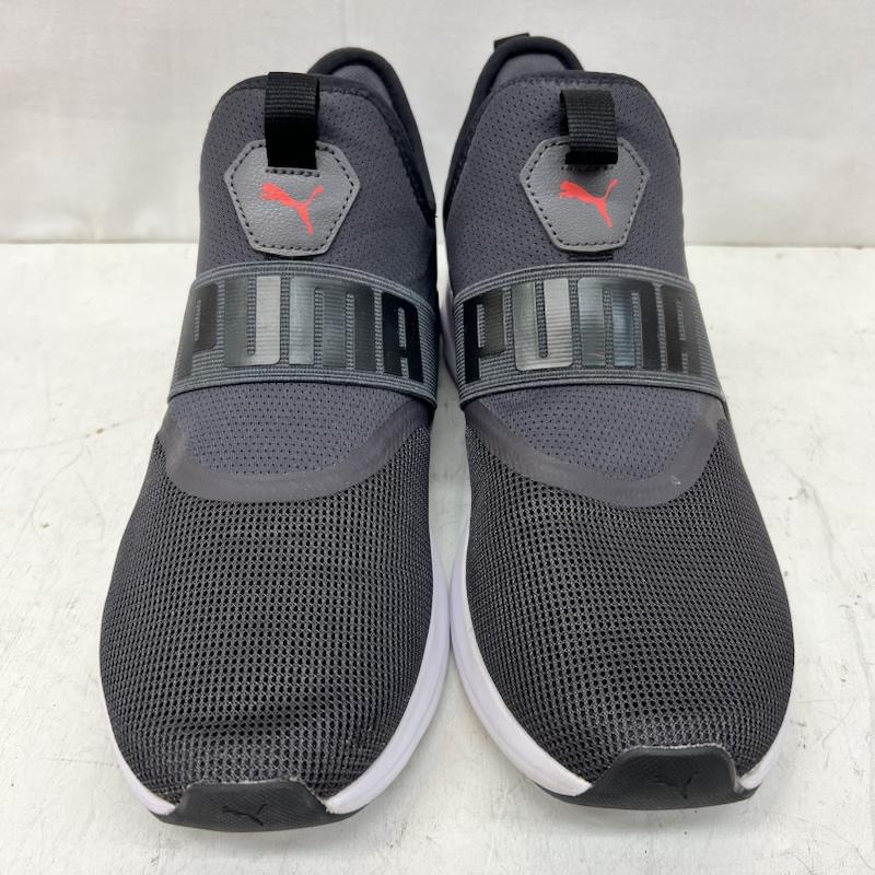 プーマ PUMA スニーカー スニーカー ソフトライド エンゾ EVO スリッポン 377875 29.0cm ダークグレー / ダークグレー / メンズ USED 古着 中古 50165050