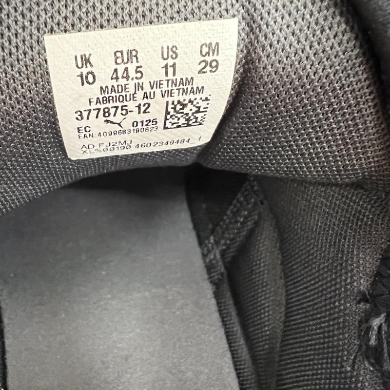 プーマ PUMA スニーカー スニーカー ソフトライド エンゾ EVO スリッポン 377875 29.0cm ダークグレー / ダークグレー / メンズ USED 古着 中古 50165050