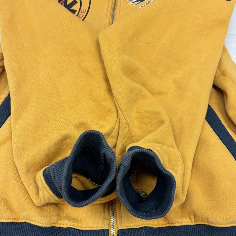テッドマン TEDMAN パーカー 長袖 TED COMPANY EMS デビル ファイヤー プリント ツートン ジップアップ スウェット パーカー 40 メンズ USED 古着 中古 50165051