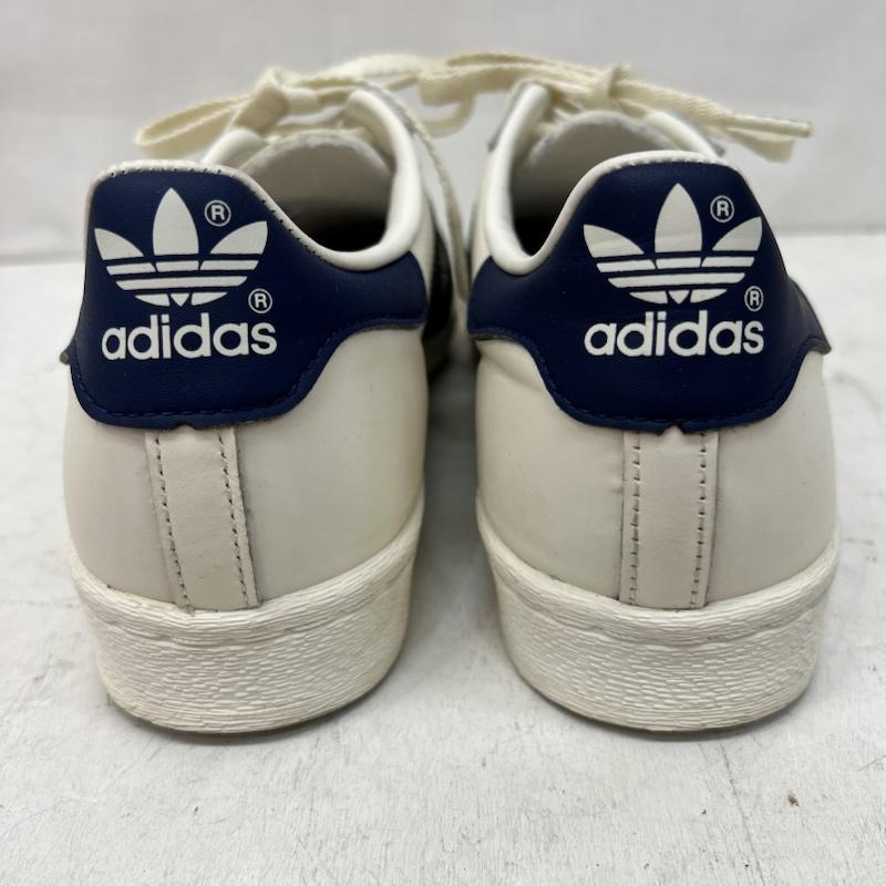 アディダス adidas スニーカー スニーカー スーパースター 82 SUPERSTAR GZ1537 27.5cm オフホワイト / オフホワイト / X 紺 / ネイビー / navy メンズ USED 古着 中古 50165052