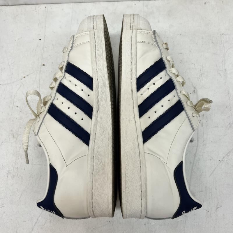 アディダス adidas スニーカー スニーカー スーパースター 82 SUPERSTAR GZ1537 27.5cm オフホワイト / オフホワイト / X 紺 / ネイビー / navy メンズ USED 古着 中古 50165052