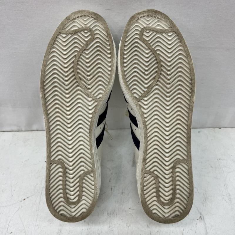 アディダス adidas スニーカー スニーカー スーパースター 82 SUPERSTAR GZ1537 27.5cm オフホワイト / オフホワイト / X 紺 / ネイビー / navy メンズ USED 古着 中古 50165052