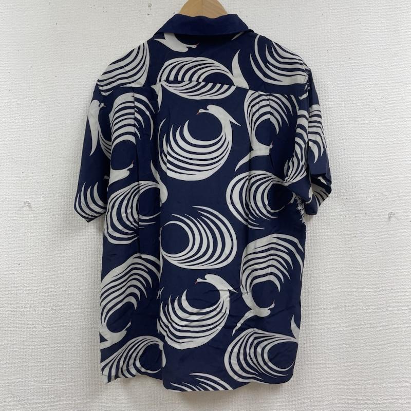 サンサーフ SUN SURF シャツ、ブラウス 半袖 M品番 東洋エンタープライズ レーヨン 総柄 アロハ シャツ m32923b M 紺 / ネイビー / navy メンズ USED 古着 中古 50165059