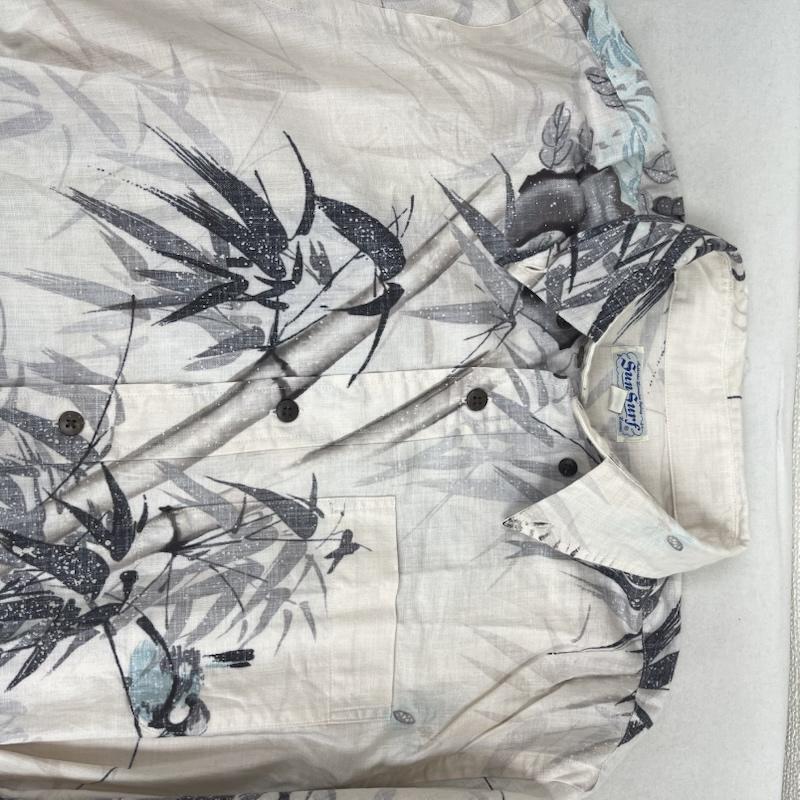 サンサーフ SUN SURF シャツ、ブラウス 長袖 水墨画 竹林 笹の葉 総柄 長袖 アロハ シャツ SS21719 M マルチカラー / マルチカラー / multicolor メンズ USED 古着 中古 50165061