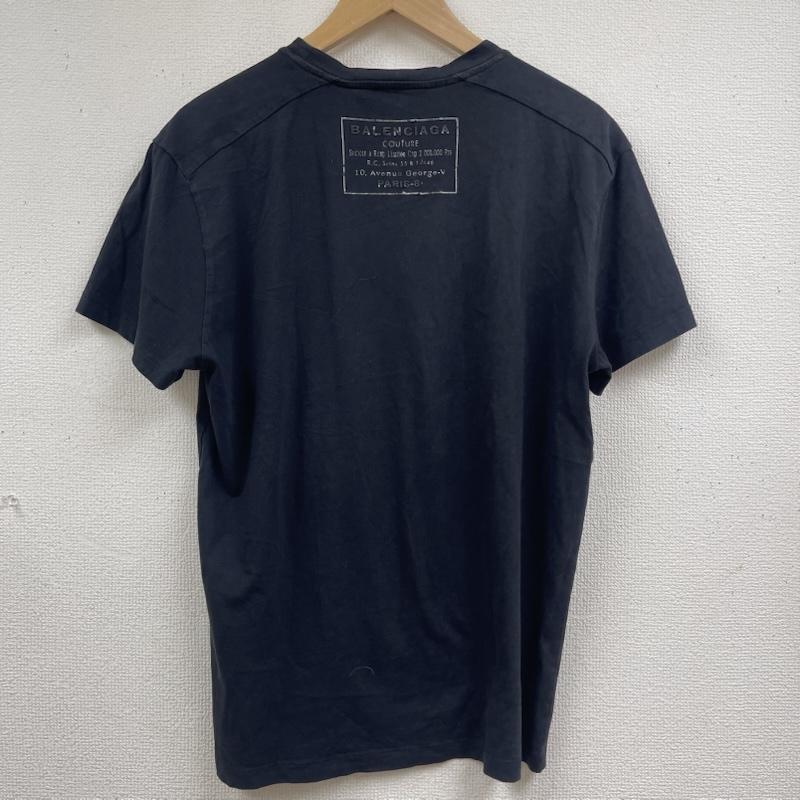 バレンシアガ BALENCIAGA Tシャツ 半袖 15SS スタンプ ロゴ Tシャツ 375853 TMK15 XS 黒 / ブラック / black メンズ USED 古着 中古 50165063