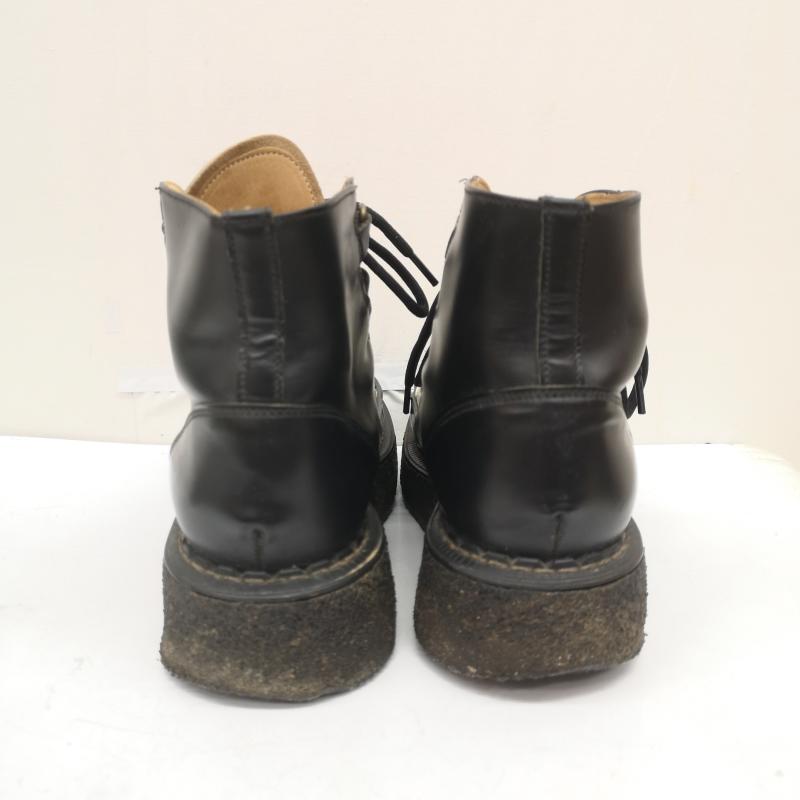 ジョージコックス GEORGE COX ブーツ 一般 SKIPTON BOOT バイカラー 厚底 ラバーソール ブーツ 13327 イングランド製 UK：8 白 / ホワイト / white X 黒 / ブラック / black メンズ USED 古着 中古 50165075
