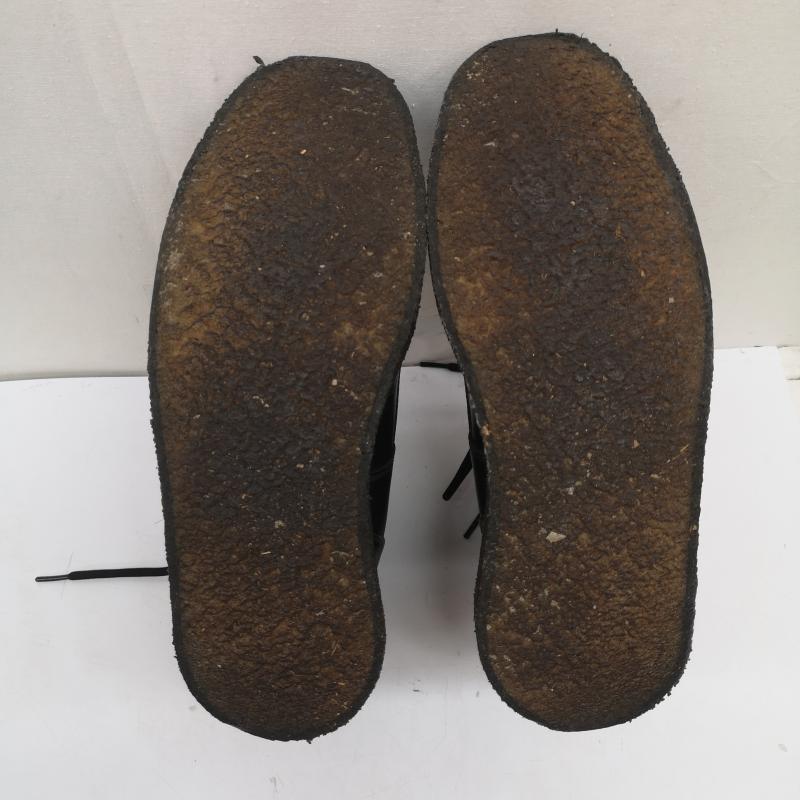ジョージコックス GEORGE COX ブーツ 一般 SKIPTON BOOT バイカラー 厚底 ラバーソール ブーツ 13327 イングランド製 UK：8 白 / ホワイト / white X 黒 / ブラック / black メンズ USED 古着 中古 50165075