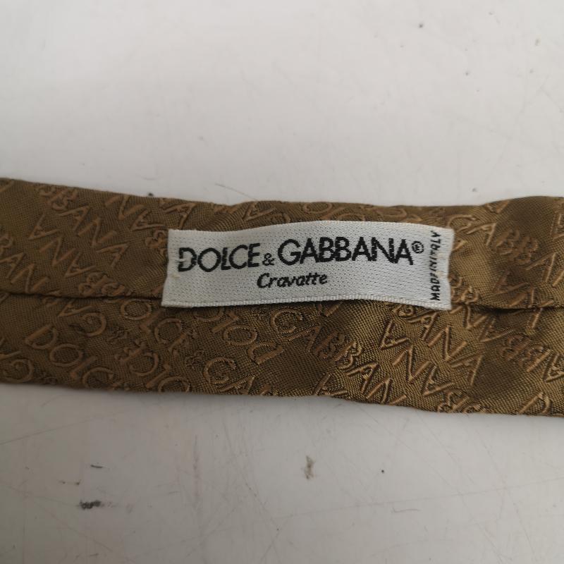 ドルチェアンドガッバーナ DOLCE&GABBANA ネクタイ ネクタイ ロゴ 総柄 シルク ネクタイ ピンナップガール - メンズ USED 古着 中古 50165077