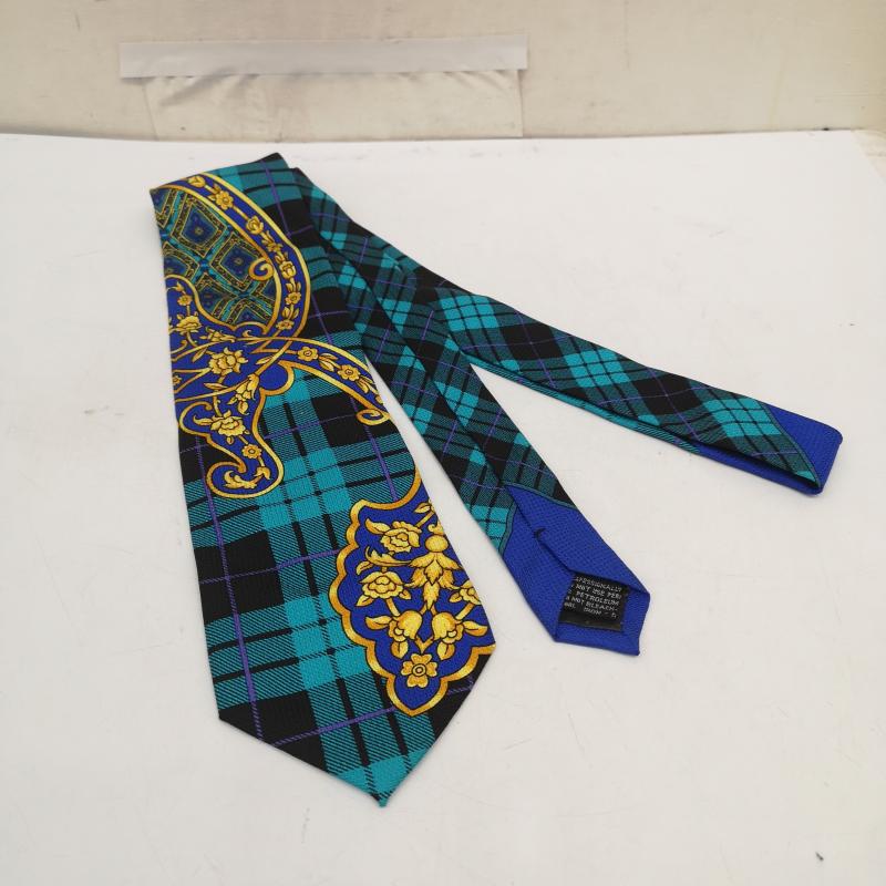 ジャンニヴェルサーチ GIANNI VERSACE ネクタイ ネクタイ バロック調 フローラル 装飾 シルク ネクタイ - メンズ USED 古着 中古 50165078