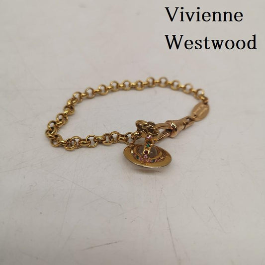 ヴィヴィアンウエストウッド Vivienne Westwood アクセサリー ブレスレット、バングル ゴールド ブレスレット オーブ 王冠 - 金 / ゴールド / gold color レディース USED 古着 中古 50165095