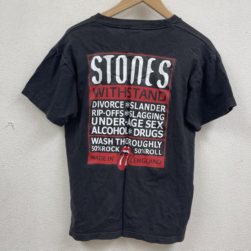 古着 USED Tシャツ 半袖 2002年 The Rolling Stones ザ ローリング ストーンズ プリント Tシャツ 黒 / ブラック / black メンズ USED 古着 中古 50165101