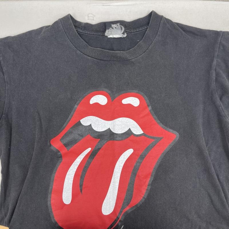 古着 USED Tシャツ 半袖 2002年 The Rolling Stones ザ ローリング ストーンズ プリント Tシャツ 黒 / ブラック / black メンズ USED 古着 中古 50165101