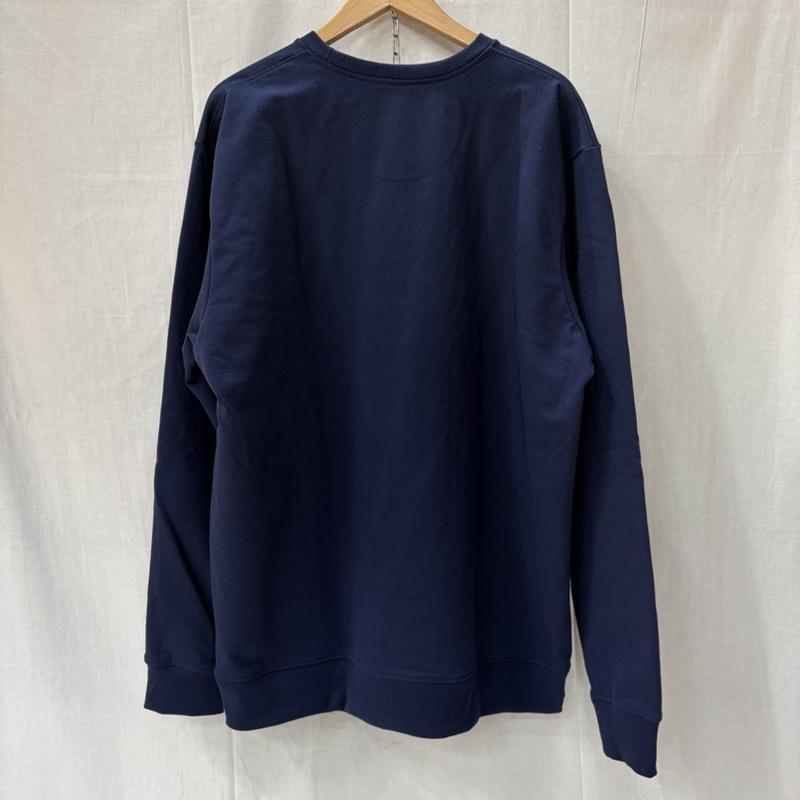 パタゴニア patagonia トレーナー 長袖 P-6 Label Uprisal Crew Sweatshirt NAVY XL regular fit ロゴスウェット XL ロゴ、文字 紺 / ネイビー / navy メンズ USED 古着 中古 50165102