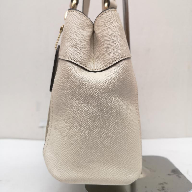 コーチ COACH ハンドバッグ ハンドバッグ F26139 2WAY シグネチャー ハンド トート バッグ ワンショルダー ポケットレザー 白 / ホワイト / white レディース USED 古着 中古 50165103