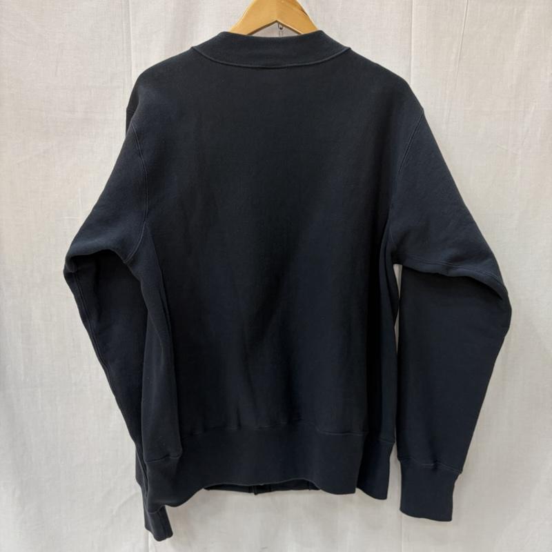 チャンピオン Champion カーディガン 長袖 リバースウィーブ スナップボタンカーディガン 赤単色タグ USA製 navy XL XL 無地 紺 / ネイビー / navy メンズ USED 古着 中古 50165104