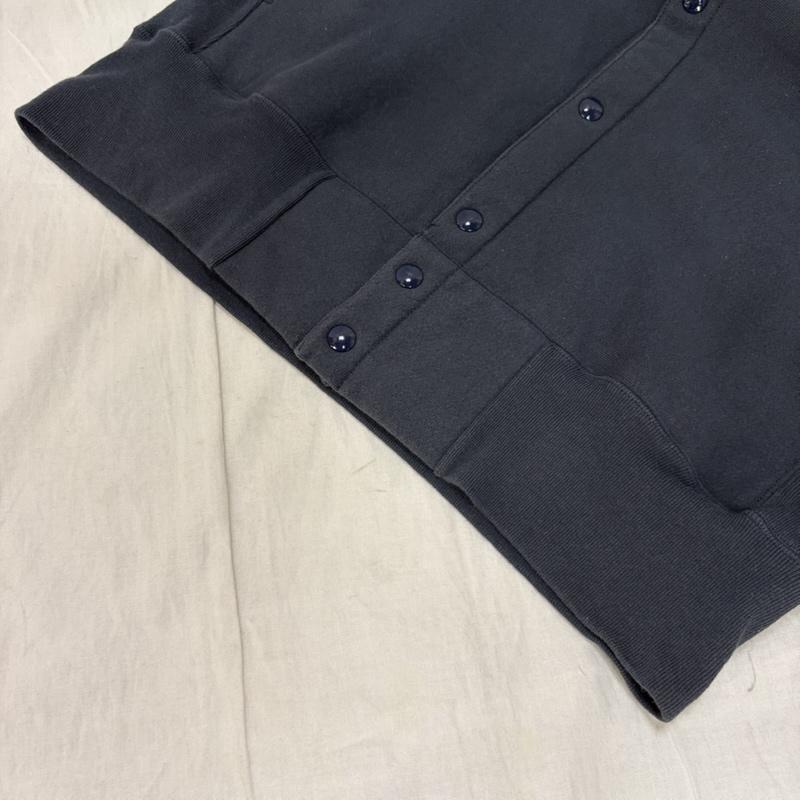 チャンピオン Champion カーディガン 長袖 リバースウィーブ スナップボタンカーディガン 赤単色タグ USA製 navy XL XL 無地 紺 / ネイビー / navy メンズ USED 古着 中古 50165104