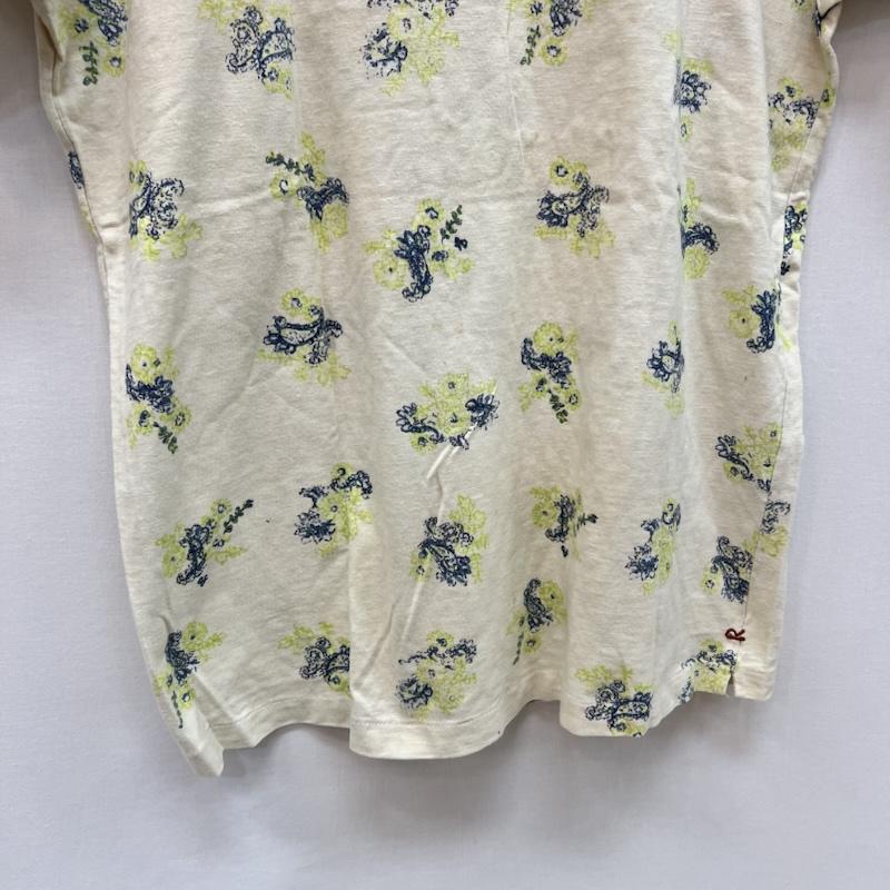 フォーティーファイブアールピーエム 45RPM Tシャツ 半袖 フラワー フローラル Tシャツ 3 アイボリー / アイボリー / レディース USED 古着 中古 50165106