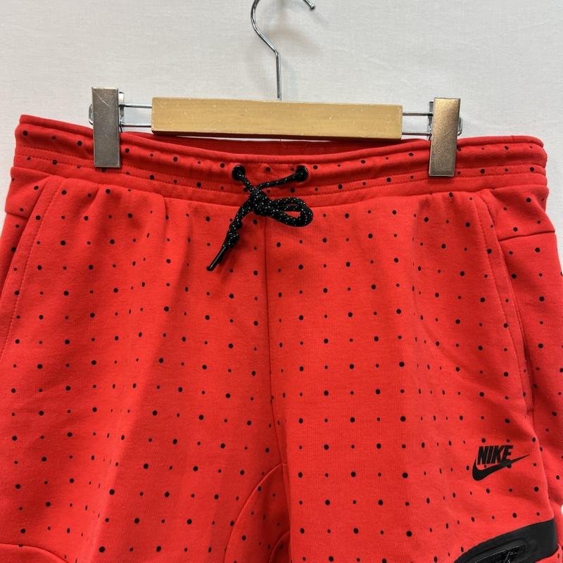 ナイキ NIKE パンツ ショートパンツ ドット柄 テックフリース ショートパンツ XL 赤 / レッド / red メンズ USED 古着 中古 50165112