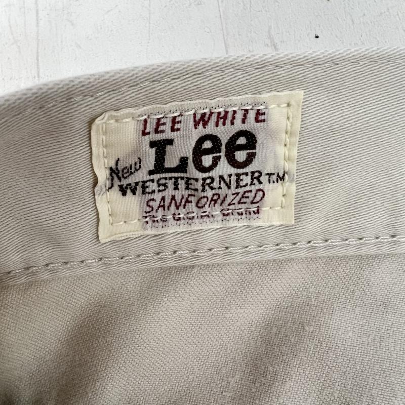 リー Lee ボトムス ボトムス 0221 WESTERNER ウエスターナー コットンパンツ 36インチ ベージュ / ベージュ / beige メンズ USED 古着 中古 50165113