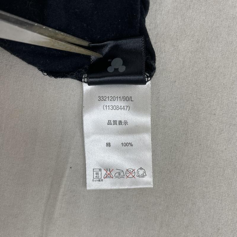 ロエン ROEN Tシャツ 半袖 ディズニーコラボ ティンカー ベル プリント Vネック Tシャツ 黒 / ブラック / black メンズ USED 古着 中古 50165122
