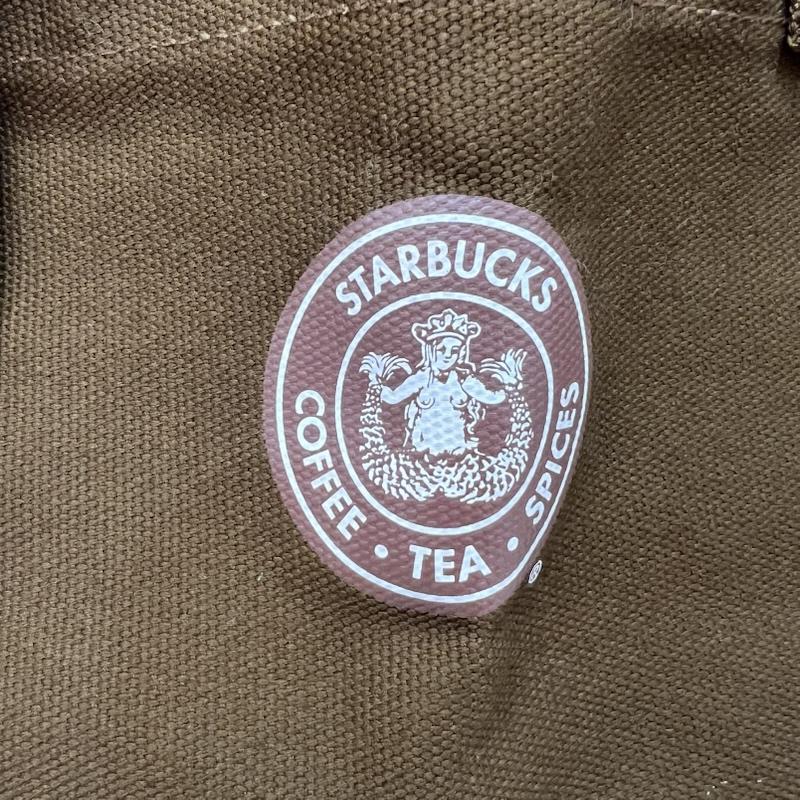 古着 USED トートバッグ トートバッグ Starbucks スターバックス キャンバストート シアトル1号店限定 - 茶 / ブラウン / brown レディース USED 古着 中古 50165124