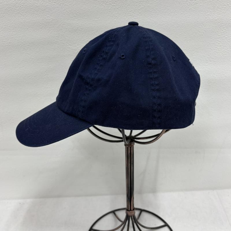 ポロラルフローレン POLO RALPH LAUREN 帽子 キャップ ベースボールキャップ ロゴ ポニー刺繡 - ワンポイント X ロゴ、文字 X 刺繍 紺 / ネイビー / navy X 白 / ホワイト / white メンズ USED 古着 中古 50165126
