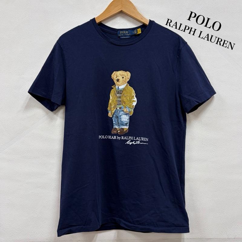 ポロラルフローレン POLO RALPH LAUREN Tシャツ 半袖 ポロベア 半袖 Tシャツ グラフィック プリント S プリント 紺 / ネイビー / navy メンズ USED 古着 中古 50165128
