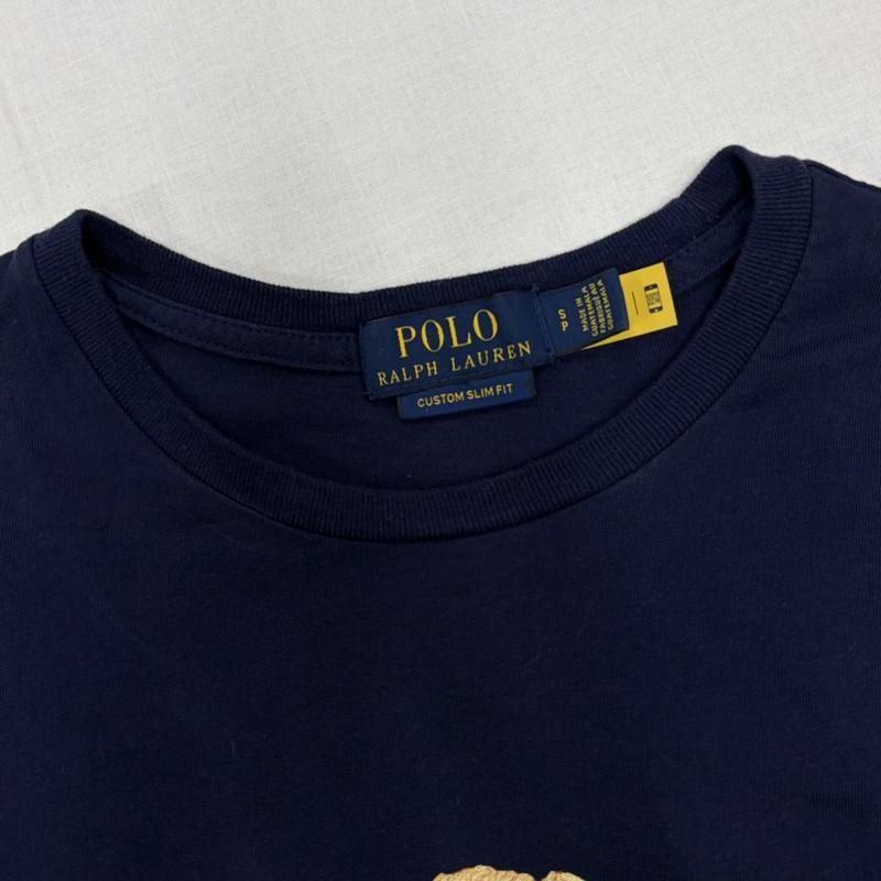 ポロラルフローレン POLO RALPH LAUREN Tシャツ 半袖 ポロベア 半袖 Tシャツ グラフィック プリント S プリント 紺 / ネイビー / navy メンズ USED 古着 中古 50165128
