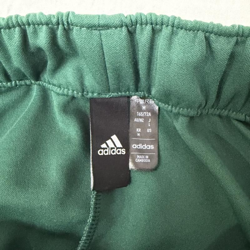 アディダス adidas スカート ロングスカート シーズナル スポーツウェア ルーズフィット ダブルニットスカート L ロゴ、文字 緑 / グリーン / green レディース USED 古着 中古 50165135