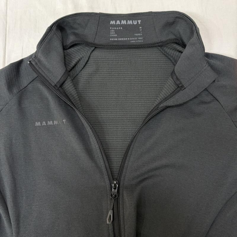 マムート Mammut ジャケット、上着 ジャンパー、ブルゾン Nair ML Jacket ネア ミッドレイヤー ジャケット アジアンフィット ウィメンズ 1014-00551 M 無地 X ロゴ、文字 ダークグレー / ダークグレー / レディース USED 古着 中古 50165137