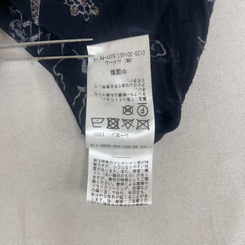 古着 USED シャツ、ブラウス 半袖 Paris Saint-Germain × エディフィス 別注 レーヨン アロハ シャツ XL 黒 / ブラック / black メンズ USED 古着 中古 50165140