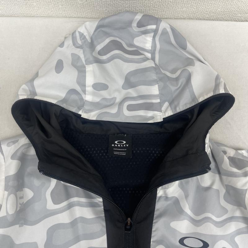 オークリー OAKLEY ジャケット、上着 ジャンパー、ブルゾン Enhance Wind Warm Graph Jacket 10.7 ジャンパー FOA401602 XL 水色 / ライトブルー / メンズ USED 古着 中古 50165142