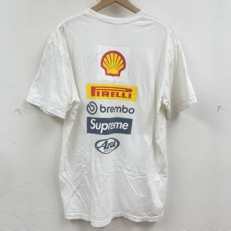 シュプリーム Supreme Tシャツ 半袖 24ss Ducati コラボ Ducati Logos Tee プリント Tシャツ L 白 / ホワイト / white メンズ USED 古着 中古 50165145