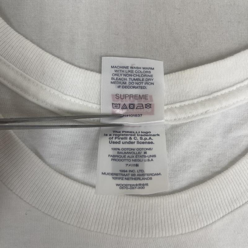 シュプリーム Supreme Tシャツ 半袖 24ss Ducati コラボ Ducati Logos Tee プリント Tシャツ L 白 / ホワイト / white メンズ USED 古着 中古 50165145
