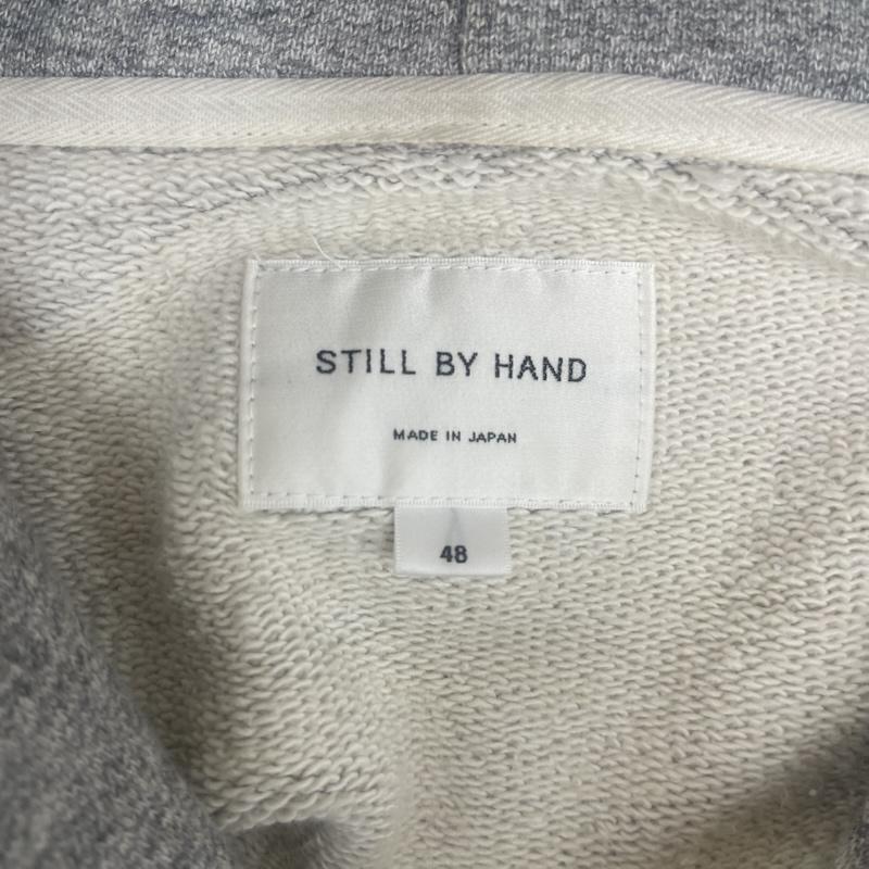 スティル バイ ハンド STILL BY HAND パーカー 長袖 度詰め ダブルジップ ジップアップ スウェット パーカー cs00213 48 灰 / グレー / gray メンズ USED 古着 中古 50165149