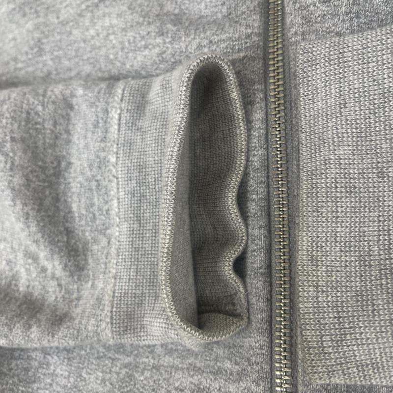 スティル バイ ハンド STILL BY HAND パーカー 長袖 度詰め ダブルジップ ジップアップ スウェット パーカー cs00213 48 灰 / グレー / gray メンズ USED 古着 中古 50165149