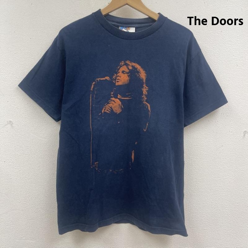 古着 USED Tシャツ 半袖 The Doors ザ・ドアーズ ジム・モリソン ヴィンテージ バンド Tシャツ M 紺 / ネイビー / navy メンズ USED 古着 中古 50165150