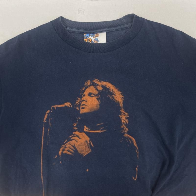 古着 USED Tシャツ 半袖 The Doors ザ・ドアーズ ジム・モリソン ヴィンテージ バンド Tシャツ M 紺 / ネイビー / navy メンズ USED 古着 中古 50165150