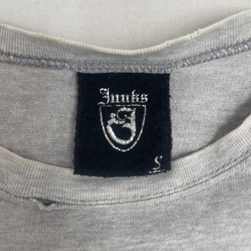 古着 USED Tシャツ 半袖 Junks Dead or love スケルトン ドクロ プリント Tシャツ カットソー S 灰 / グレー / gray メンズ USED 古着 中古 50165151