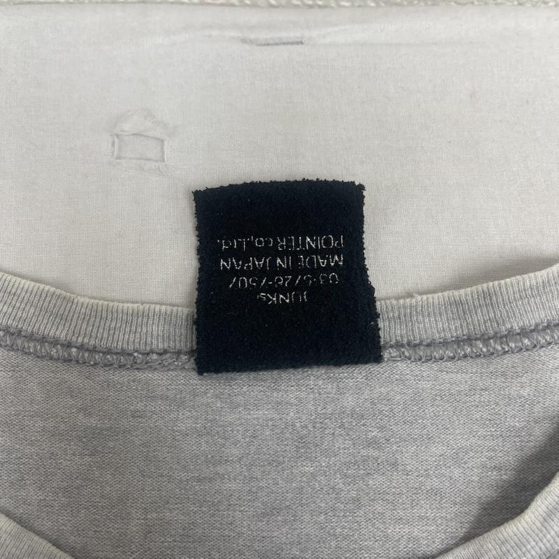 古着 USED Tシャツ 半袖 Junks Dead or love スケルトン ドクロ プリント Tシャツ カットソー S 灰 / グレー / gray メンズ USED 古着 中古 50165151