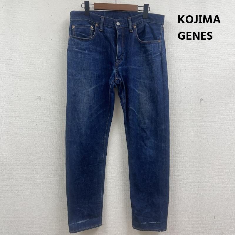 コジマジーンズ KOJIMAGENES パンツ デニム、ジーンズ 日本製 ジップフライ セルビッチ 赤耳 ストレート デニム パンツ 34 インディゴ / インディゴ / Indigo メンズ USED 古着 中古 50165152
