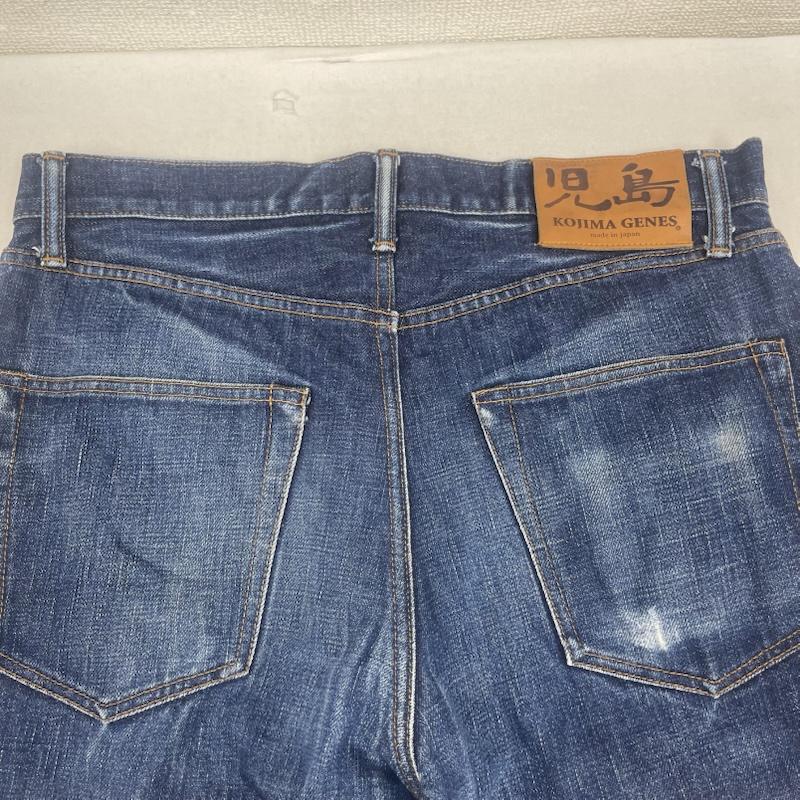 コジマジーンズ KOJIMAGENES パンツ デニム、ジーンズ 日本製 ジップフライ セルビッチ 赤耳 ストレート デニム パンツ 34 インディゴ / インディゴ / Indigo メンズ USED 古着 中古 50165152