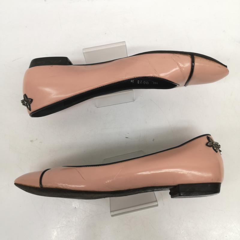 ルイヴィトン LOUIS VUITTON パンプス パンプス LVロゴ チェーン フラワー パンプス 36.5 23.5cm 桃 / ピンク / pink レディース USED 古着 中古 50165158
